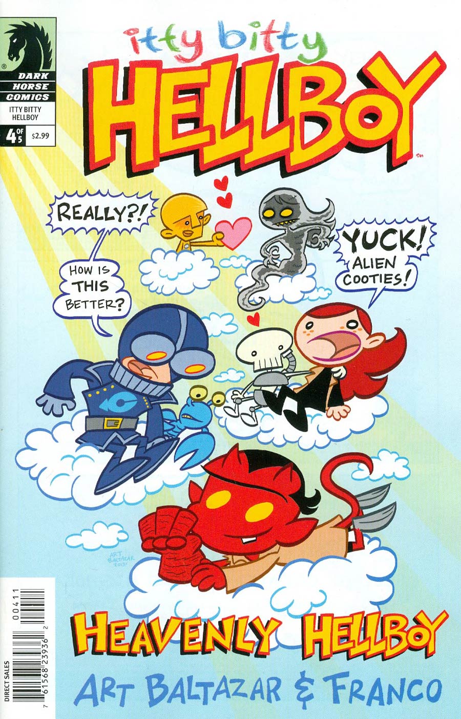 Itty Bitty Hellboy #4 Cover A Art Baltazar