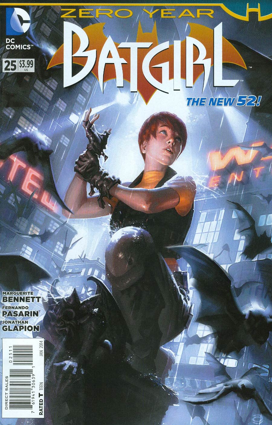 Batgirl Vol 4 #25 (Batman Zero Year Tie-In)