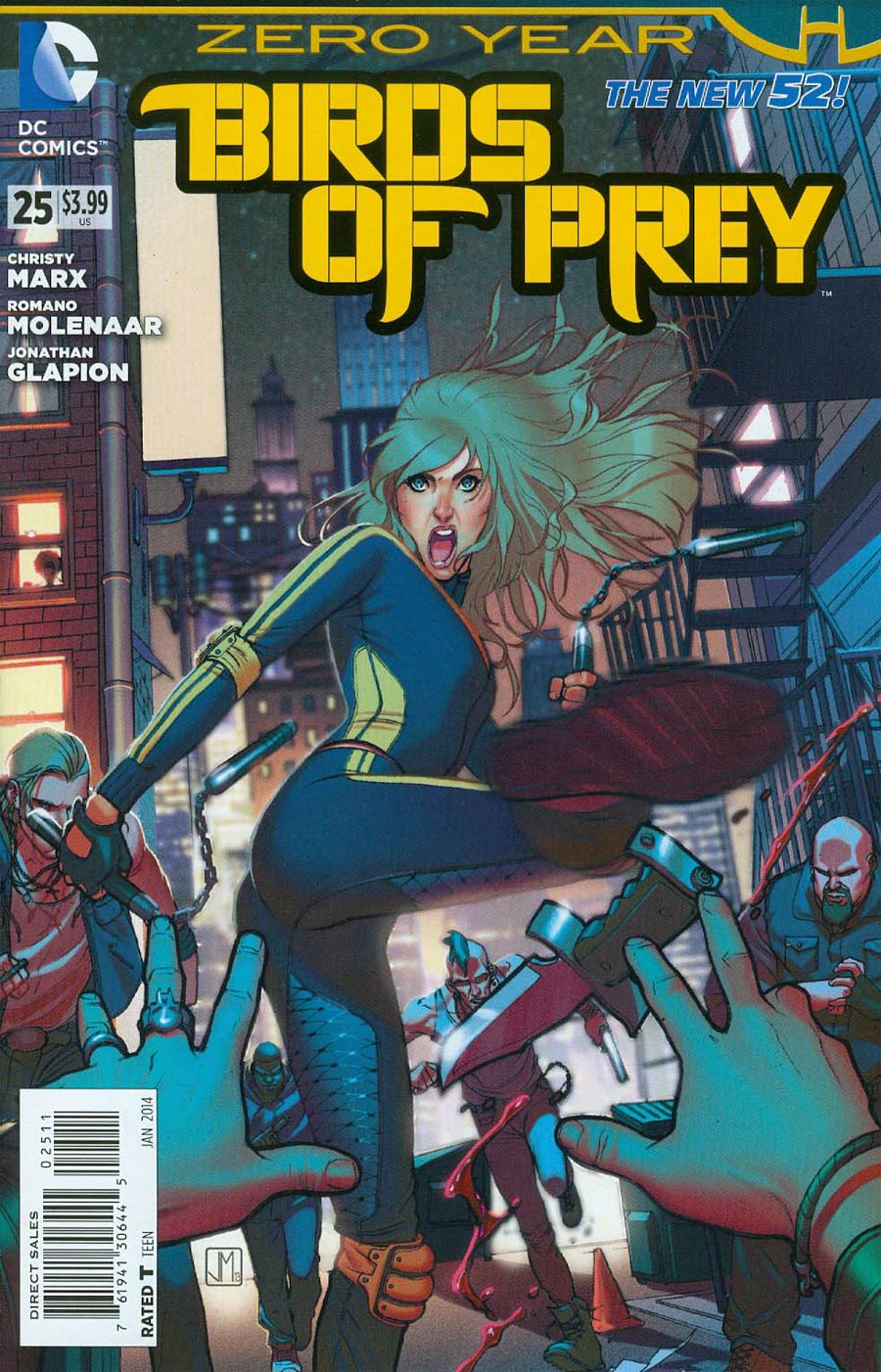 Birds Of Prey Vol 3 #25 (Batman Zero Year Tie-In)