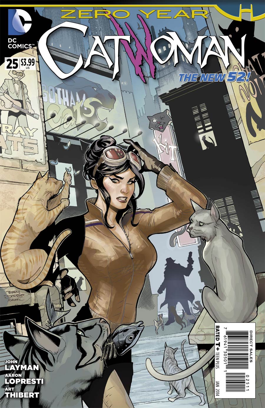 Catwoman Vol 4 #25 (Batman Zero Year Tie-In)