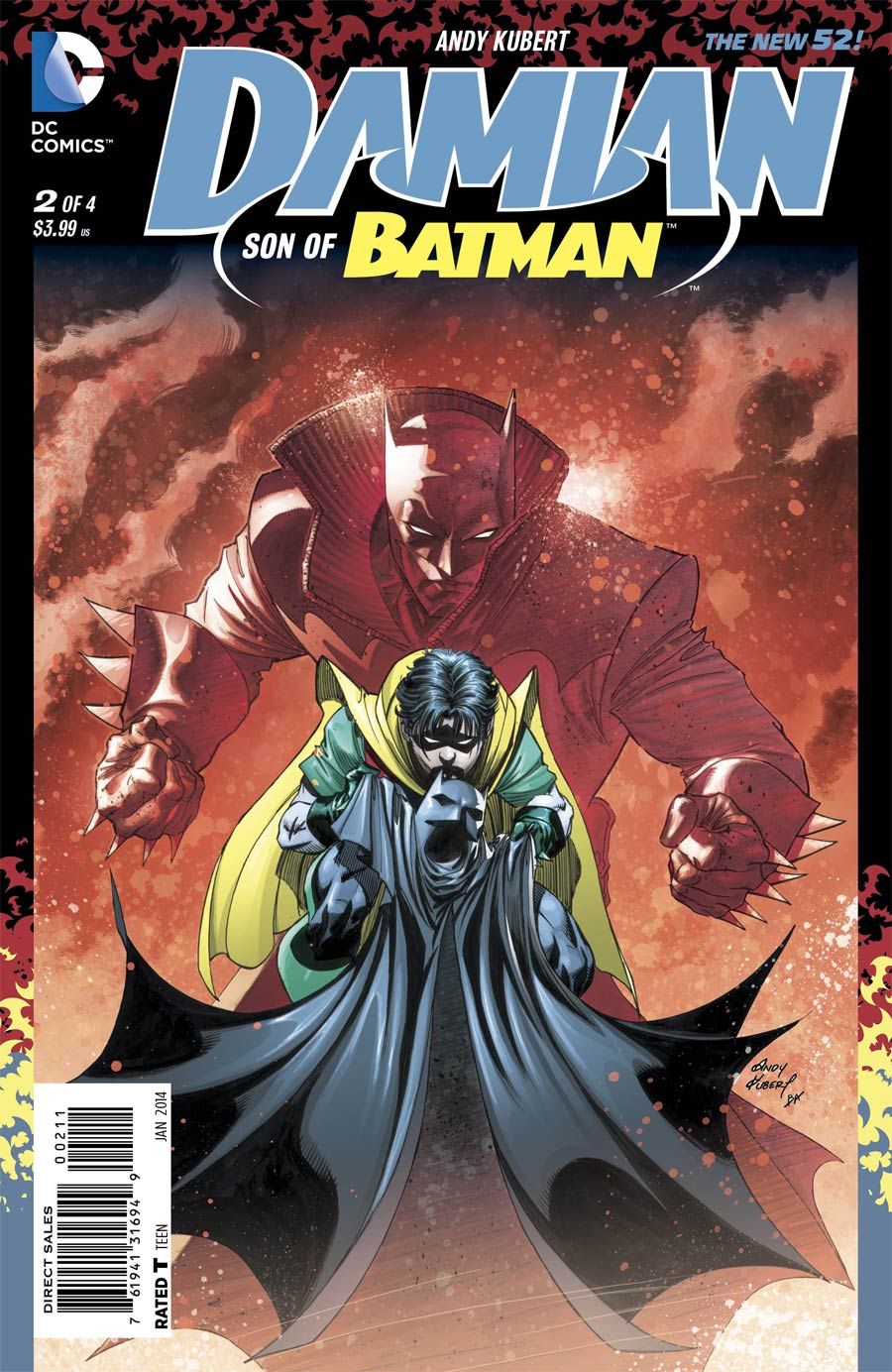 Damian Son Of Batman #2 Cover A Regular Andy Kubert Cover
