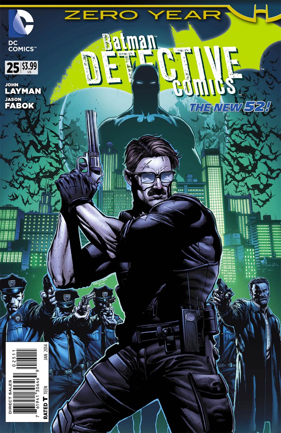 Detective Comics Vol 2 #25 Cover A Regular Jason Fabok Cover (Batman Zero Year Tie-In)