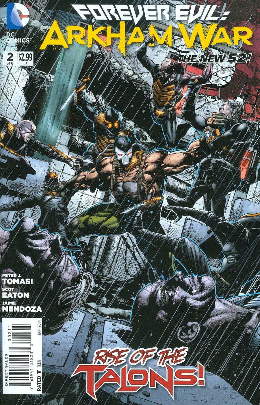 Forever Evil Arkham War #2 Cover A Regular Jason Fabok Cover