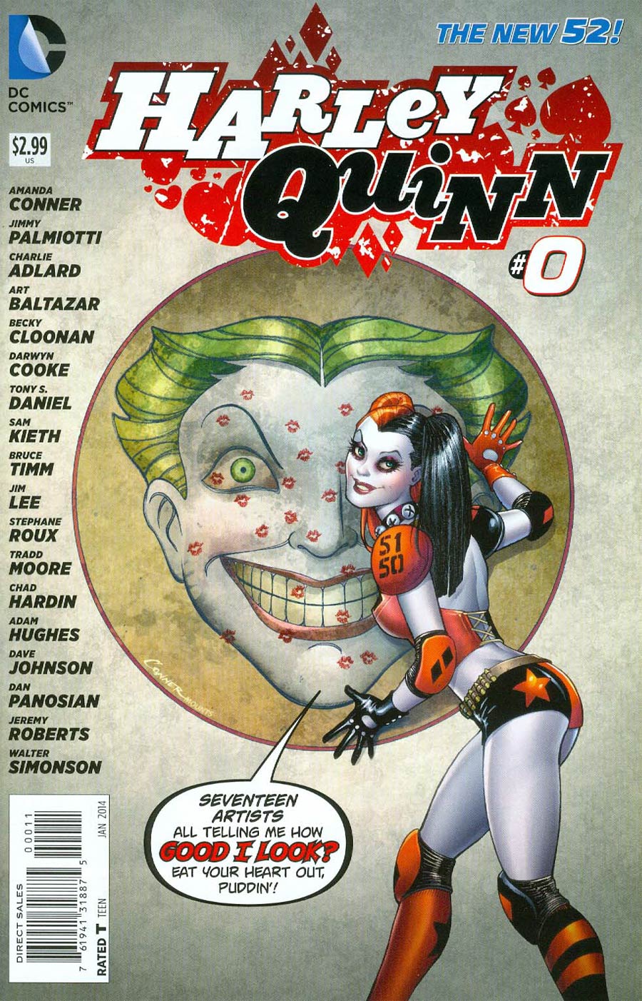 Harley Quinn Vol 2 #0 Cover A 1st Ptg Regular Amanda Conner Cover