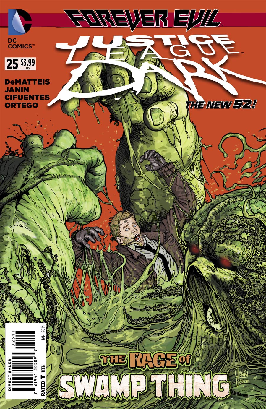 Justice League Dark #25 Cover A Regular Mikel Janin Cover (Forever Evil Tie-In)