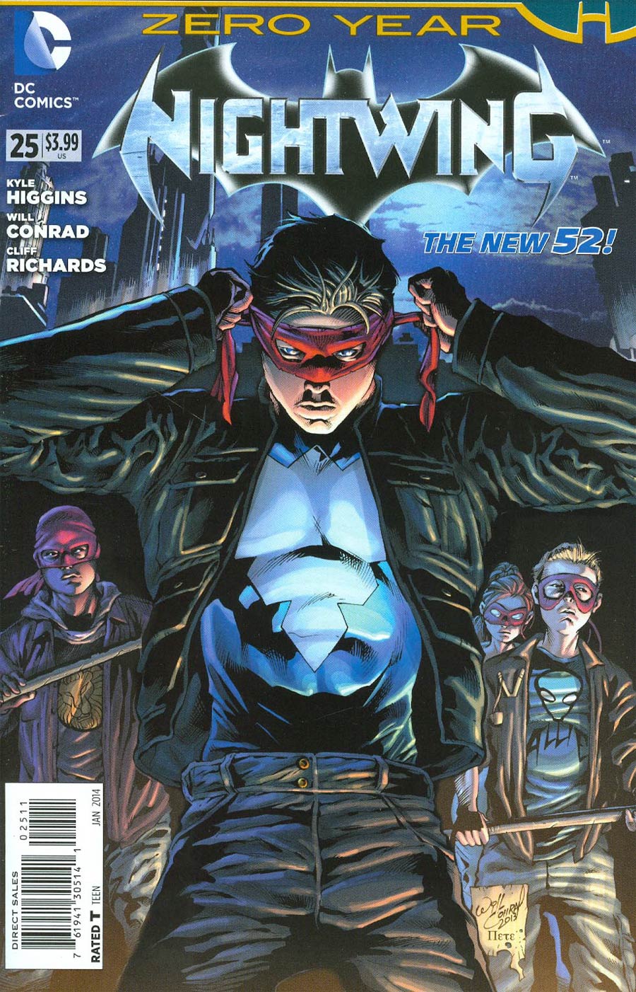 Nightwing Vol 3 #25 (Batman Zero Year Tie-In)