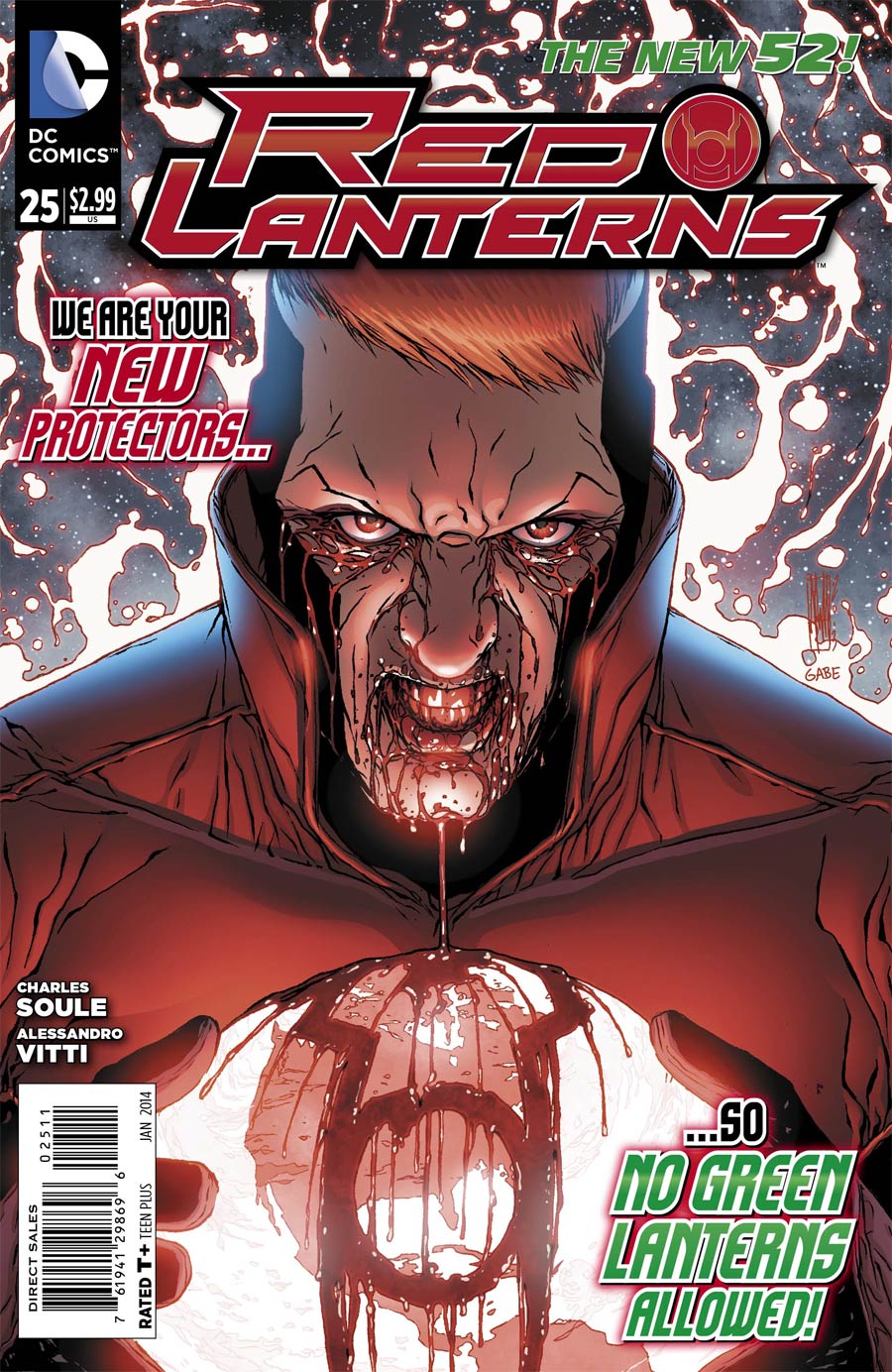 Red Lanterns #25 Cover A Regular Alessandro Vitti Cover