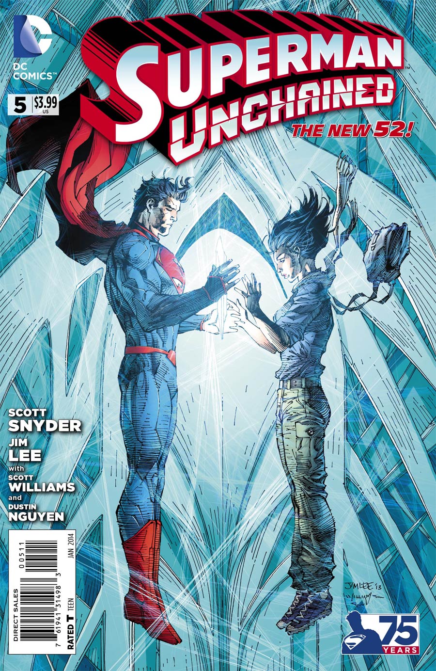 Superman Unchained #5 Cover A Regular Jim Lee Cover