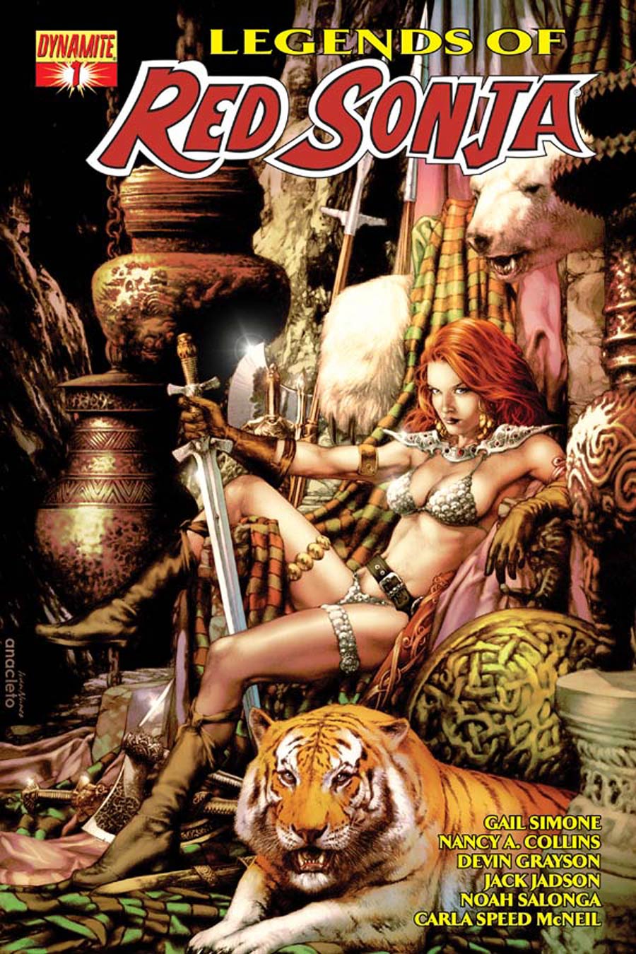 Legends Of Red Sonja #1 Cover A Regular Jay Anacleto Cover