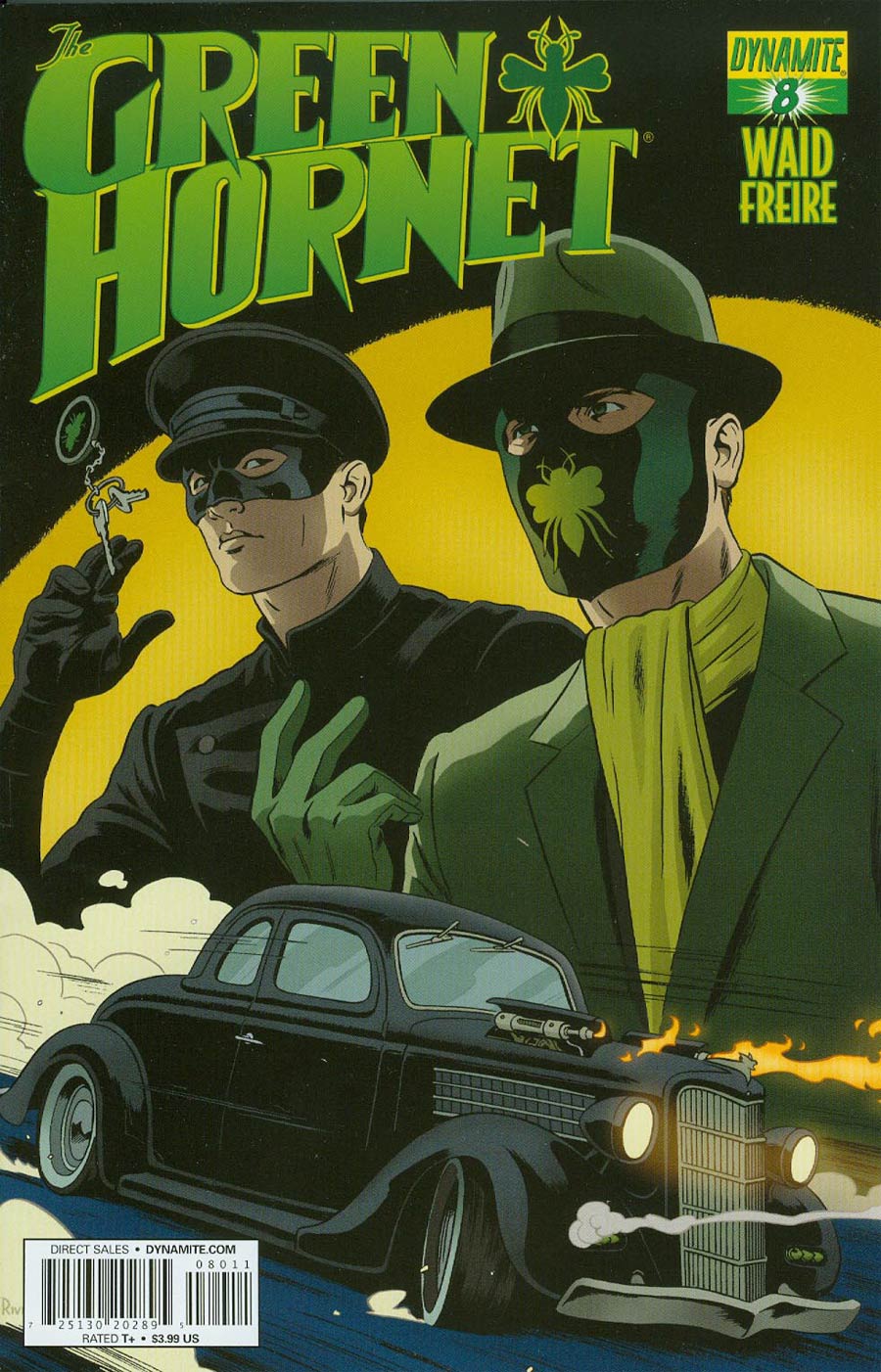 Mark Waids Green Hornet #8 Cover A Regular Paolo Rivera Cover