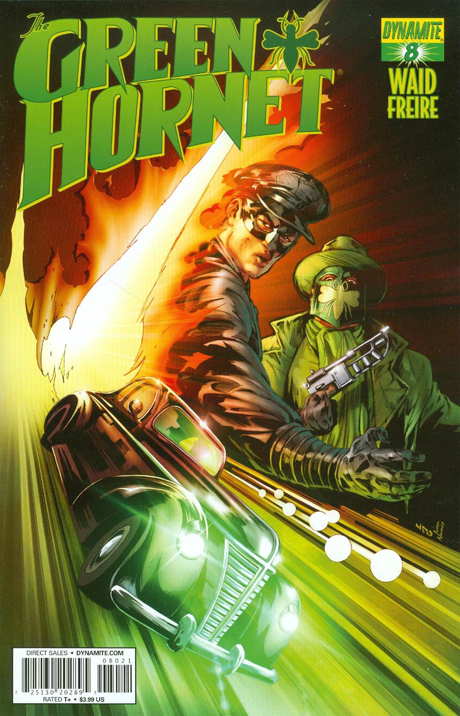 Mark Waids Green Hornet #8 Cover B Variant Jonathan Lau Subscription Cover