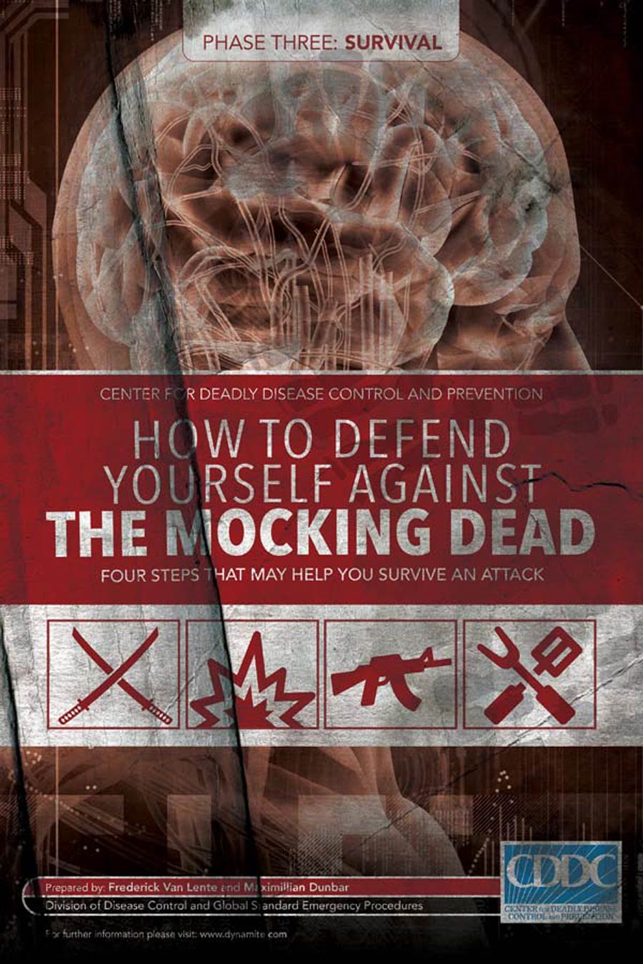 Mocking Dead #3 Cover A 1st Ptg Regular Billy Tortolini Zombie Caution Cover
