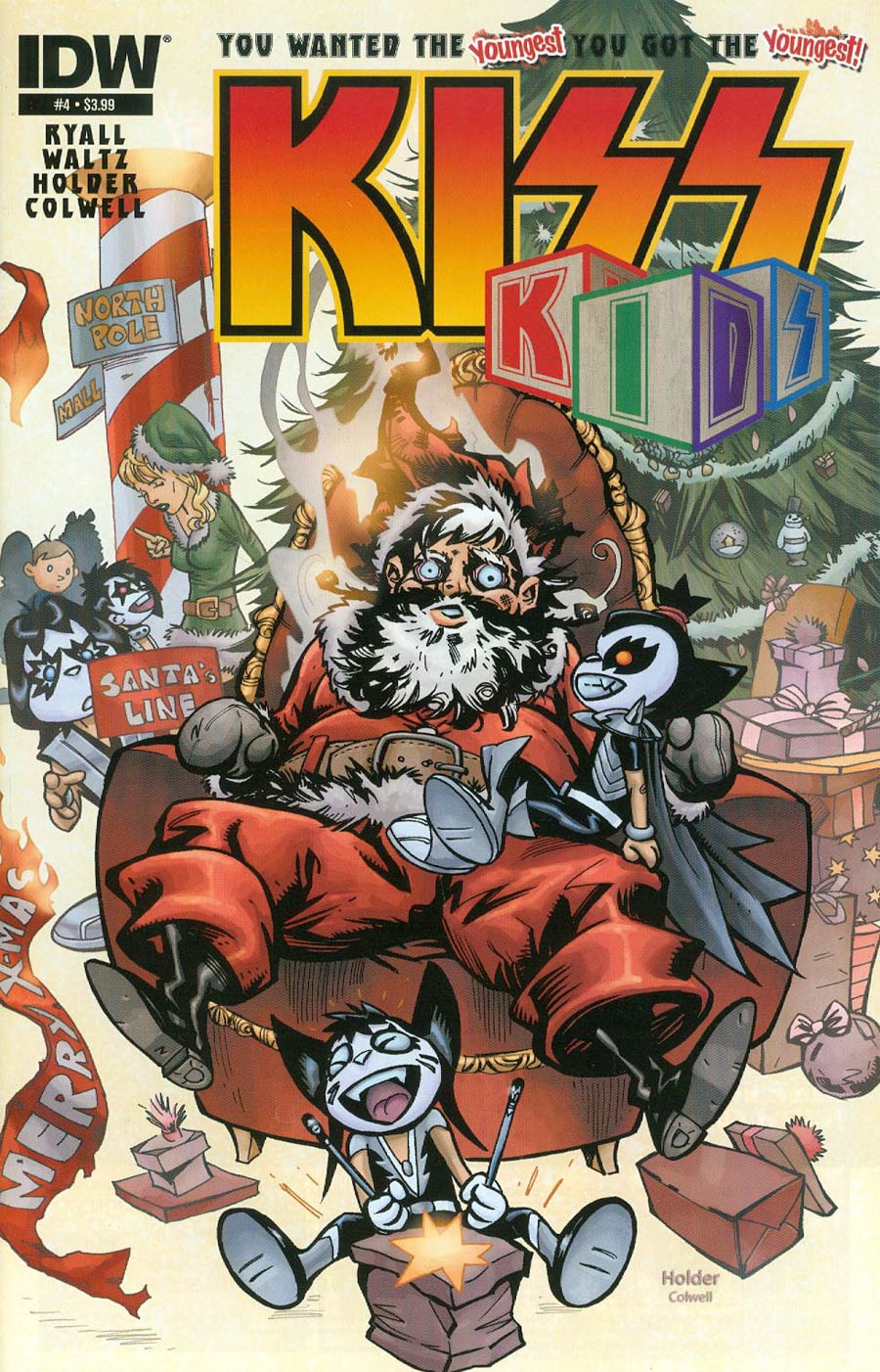 KISS Kids #4 Cover A Regular Jose Holder Cover