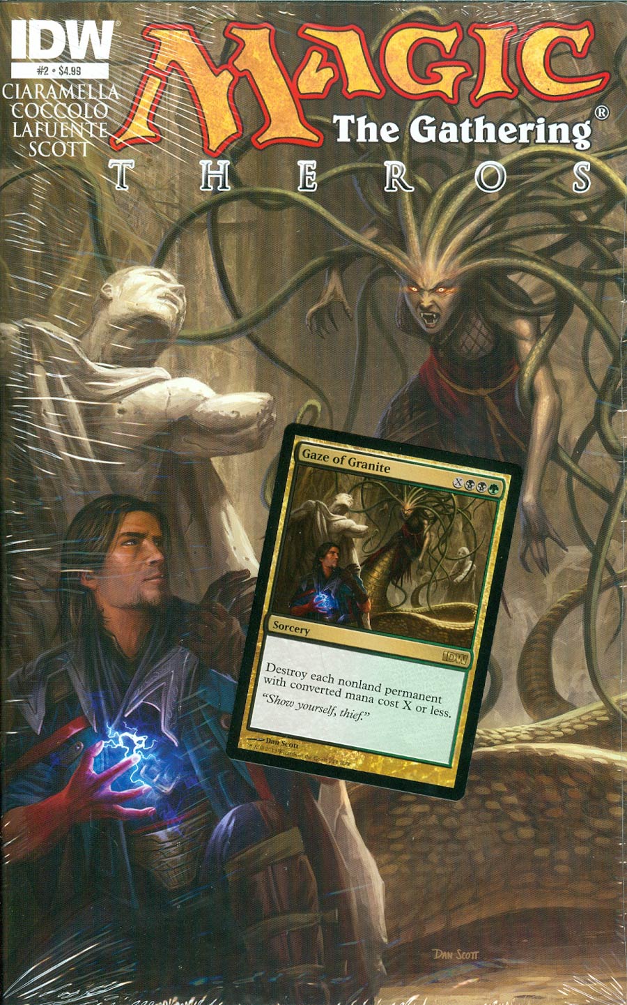 Magic The Gathering Theros #2 Cover A Regular Dan Scott Cover