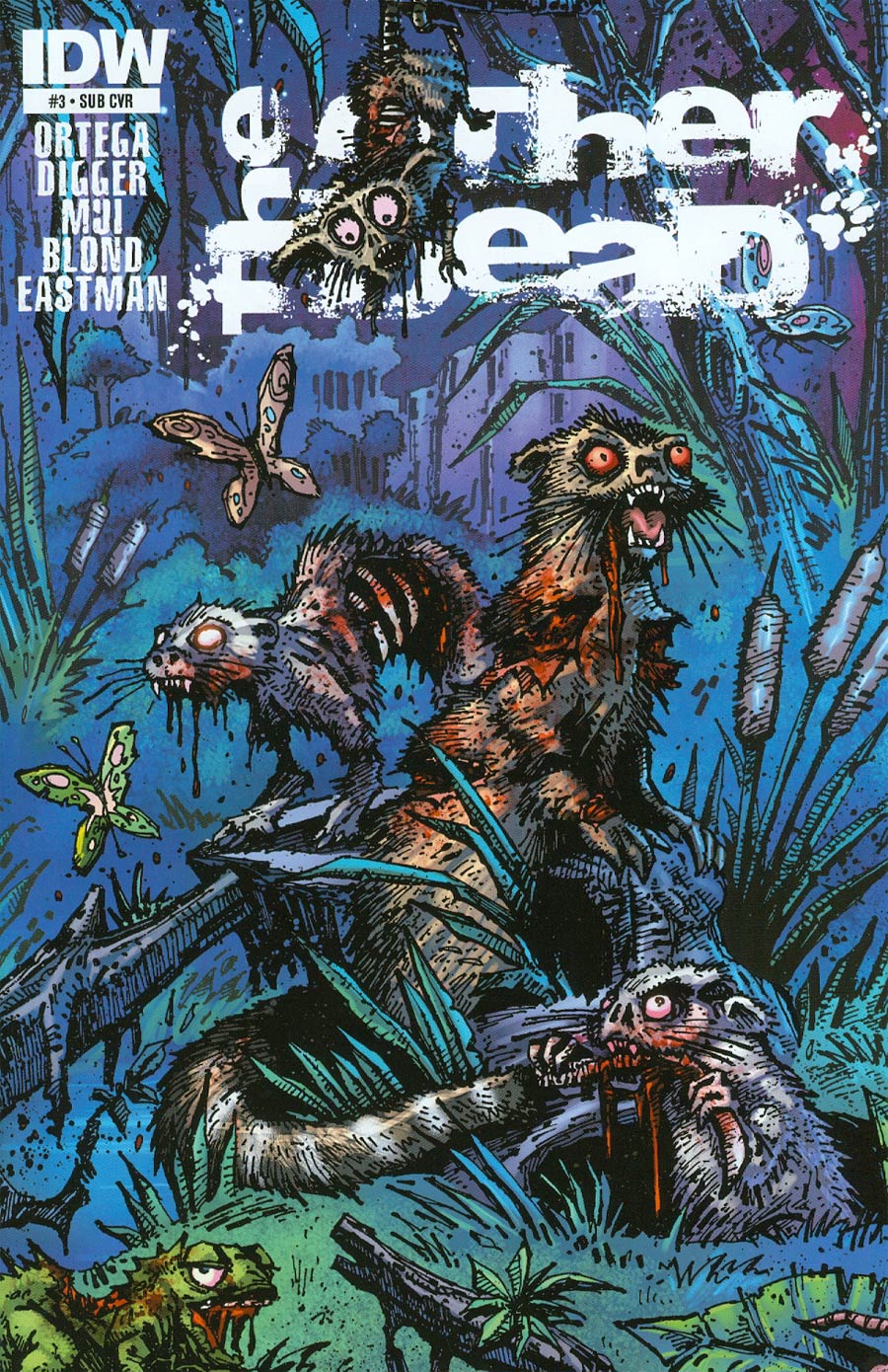 Other Dead #3 Cover B Variant Kevin Eastman Subscription Cover