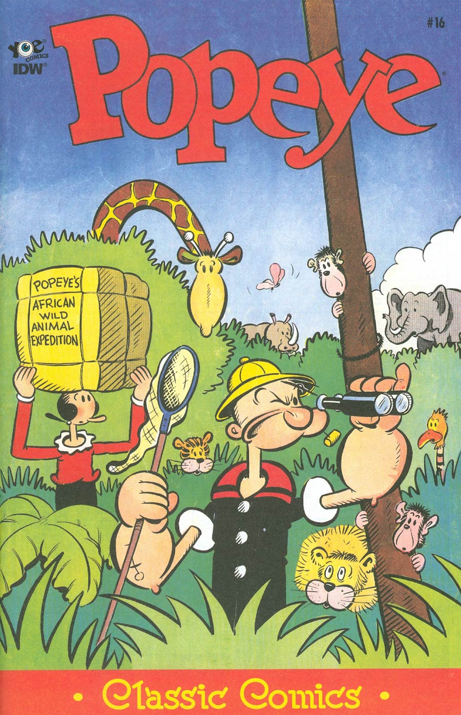 Classic Popeye #16 Cover A Regular Bud Sagendorf Cover