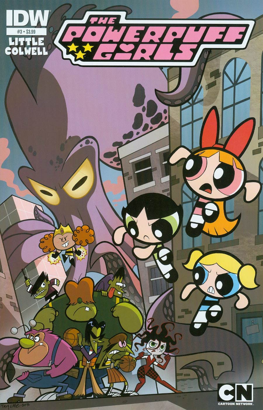 Powerpuff Girls Vol 2 #3 Cover A Regular Troy Little Cover