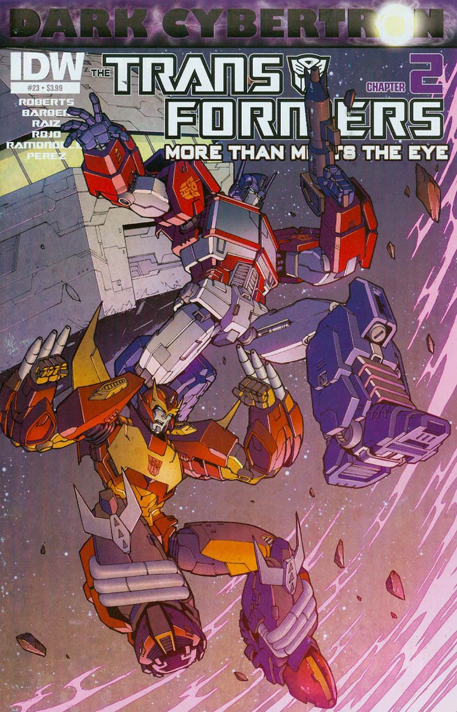 Transformers More Than Meets The Eye #23 Cover A Regular Casey Coller Cover (Dark Cybertron Part 2)