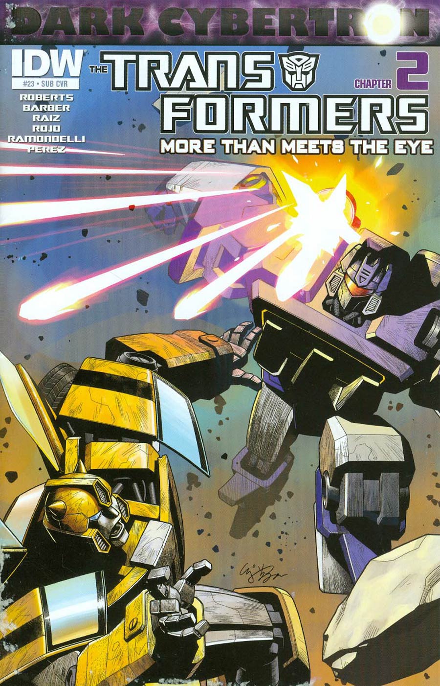 Transformers More Than Meets The Eye #23 Cover B Variant EJ Su Subscription Cover (Dark Cybertron Part 2)