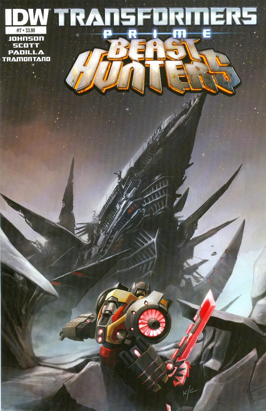 Transformers Prime Beast Hunters #7 Cover A Regular Ken Christiansen Cover