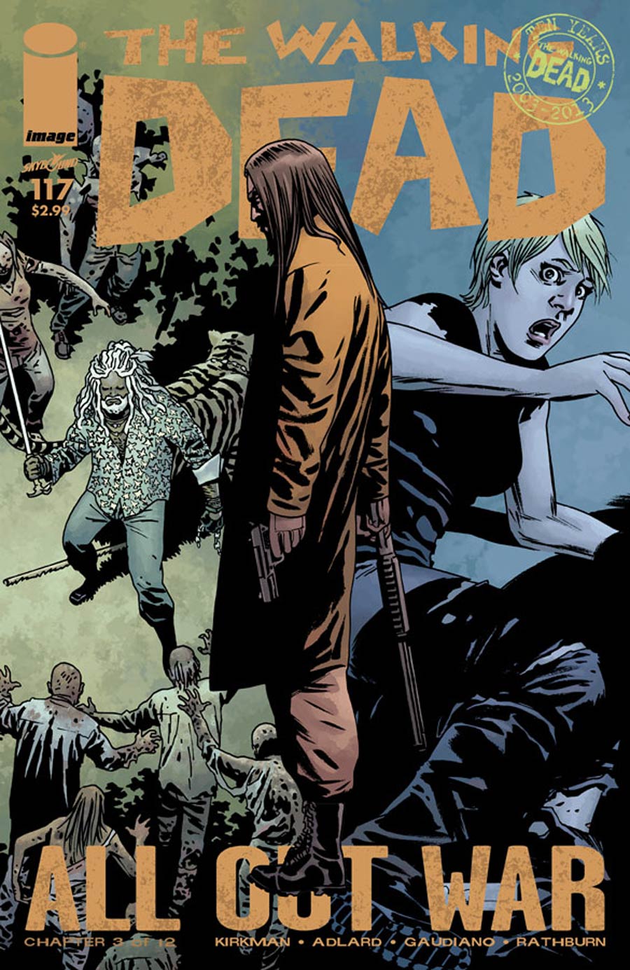 Walking Dead #117 Cover A 1st Ptg