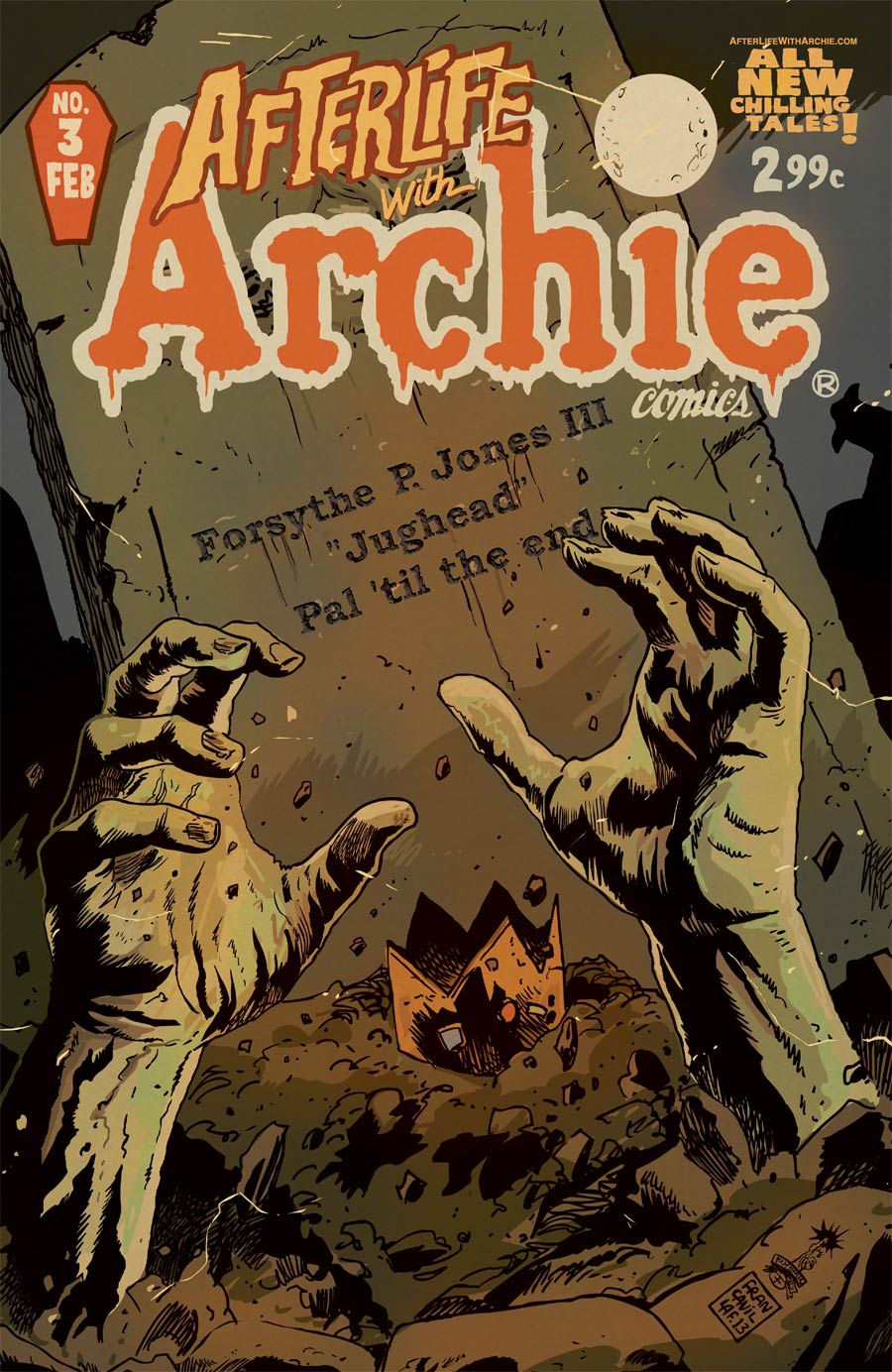 Afterlife With Archie #3 Cover A 1st Ptg Regular Francesco Francavilla Cover