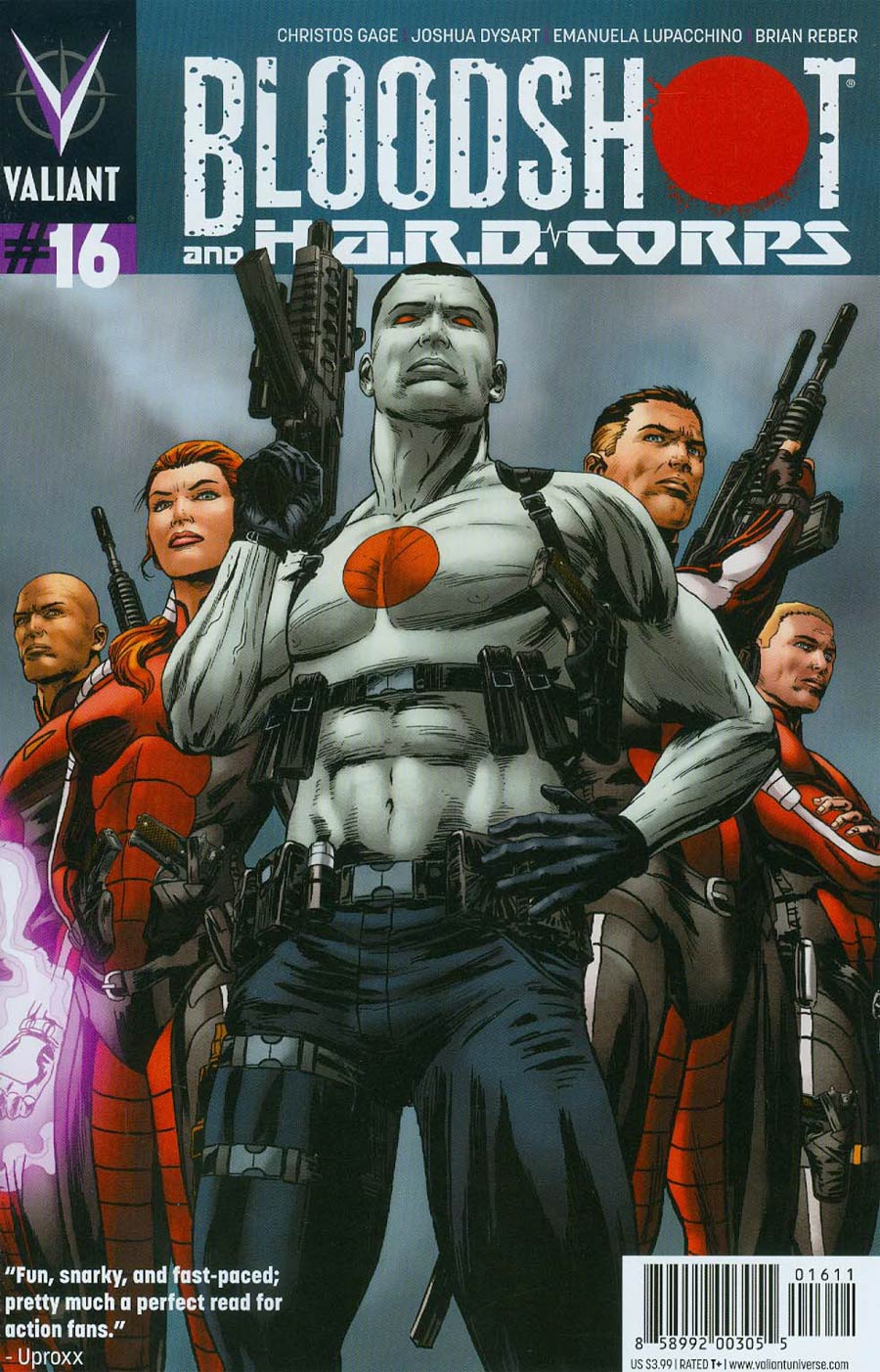 Bloodshot And H.A.R.D. Corps #16 Cover A Regular Patrick Zircher Cover