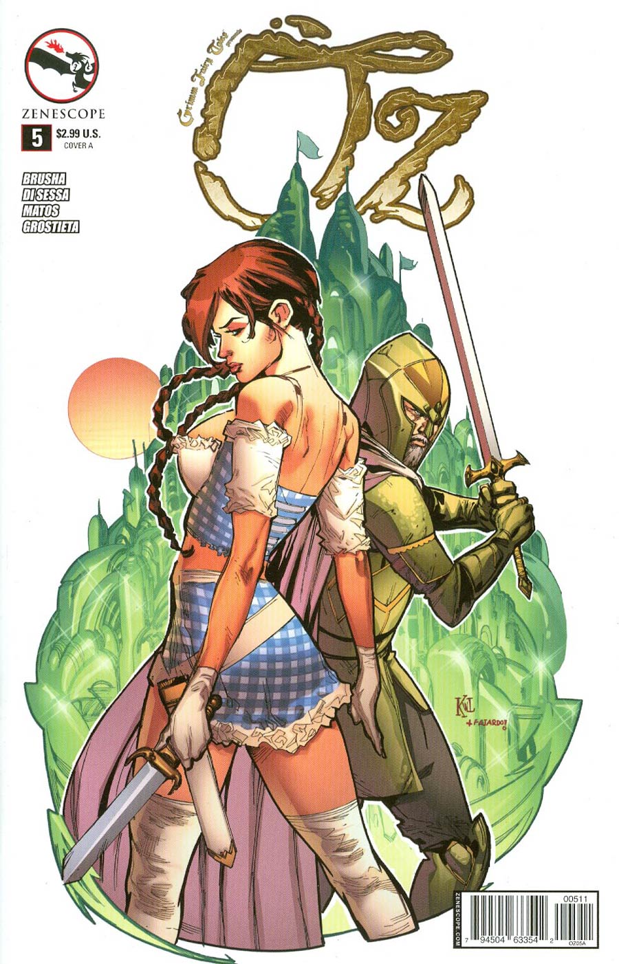 Grimm Fairy Tales Presents Oz #5 Cover A Ken Lashley