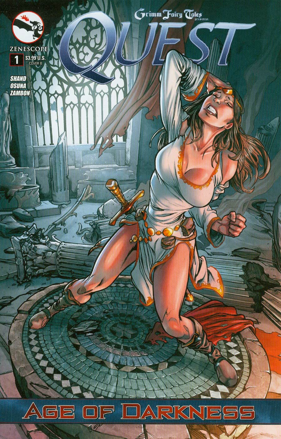 Grimm Fairy Tales Presents Quest #1 Cover B Emilio Laiso (Age Of Darkness Tie-In)