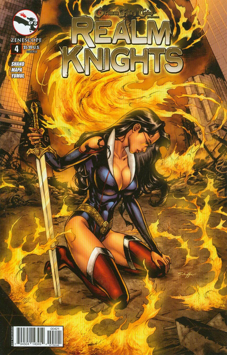 Grimm Fairy Tales Presents Realm Knights #4 Cover B Michael Dooney