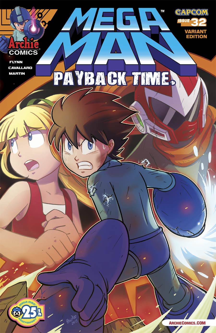 Mega Man Vol 2 #32 Cover B Variant Payback Cover