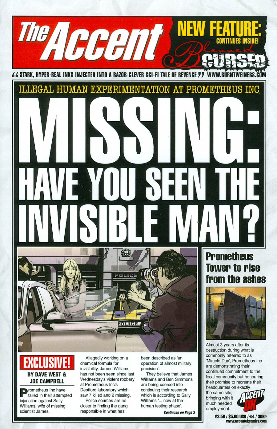 Missing Have You Seen The Inivisible Man One Shot