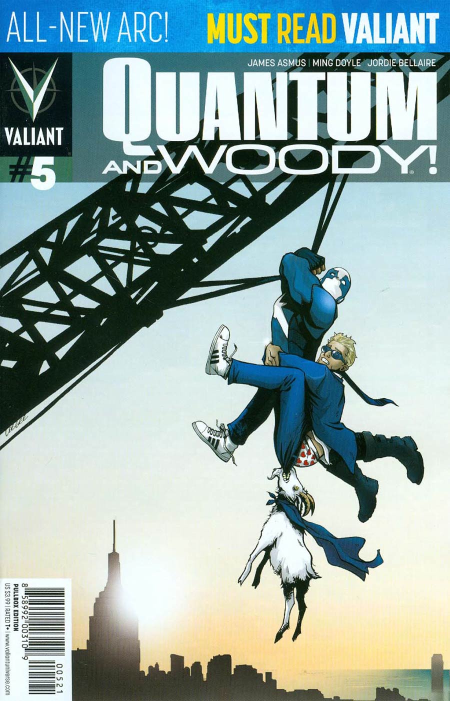 Quantum & Woody Vol 3 #5 Cover B Variant Lee Garbett Pullbox Cover