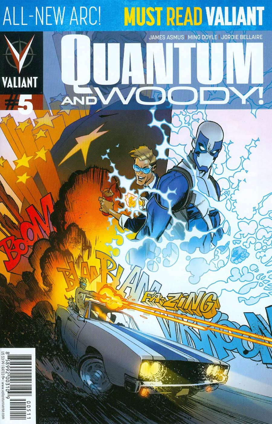 Quantum & Woody Vol 3 #5 Cover A Regular Andrew Robinson Cover