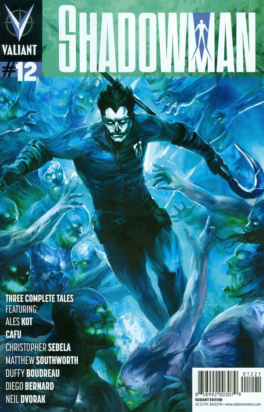 Shadowman Vol 4 #12 Cover B Variant Kekai Kotaki Cover