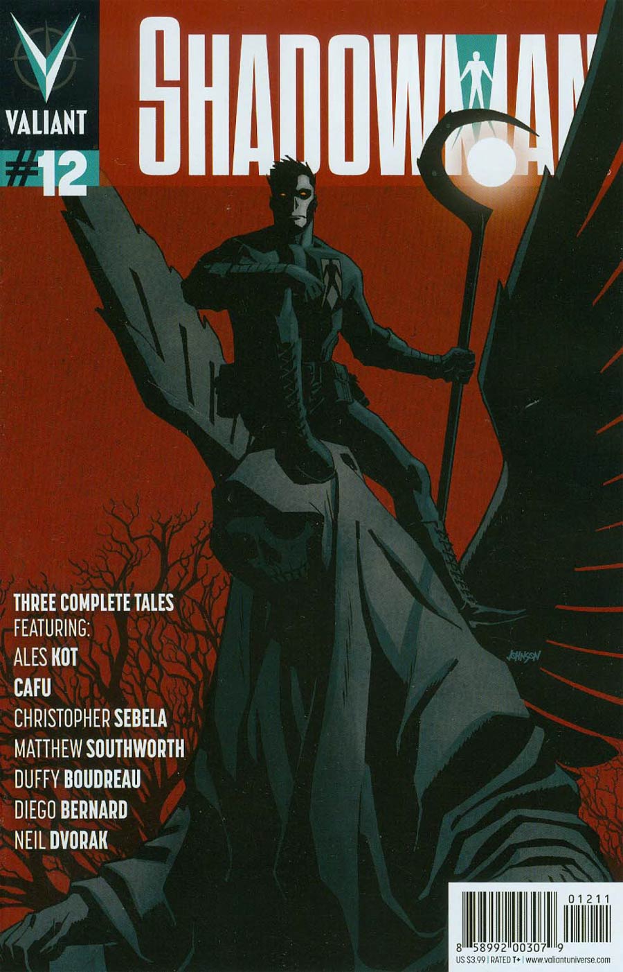 Shadowman Vol 4 #12 Cover A Regular Dave Johnson Cover