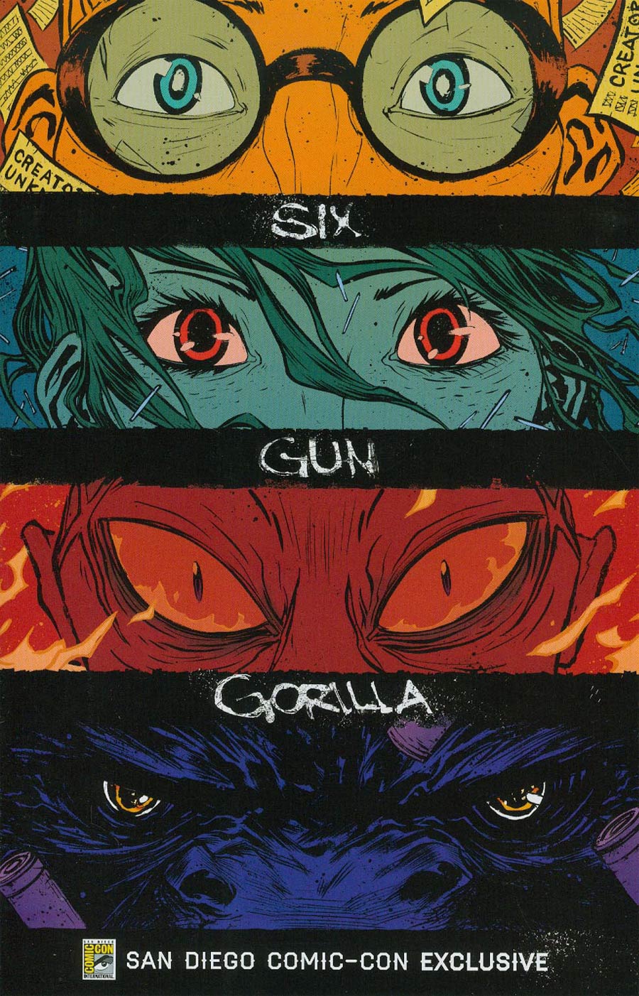 Six-Gun Gorilla #1 Cover D SDCC Exclusive Variant Cover