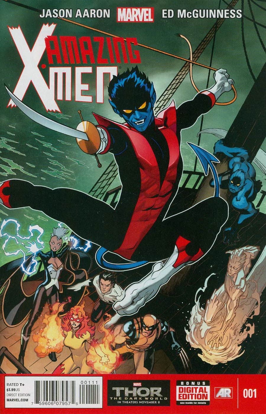 Amazing X-Men Vol 2 #1 Cover A Regular Ed McGuinness Cover