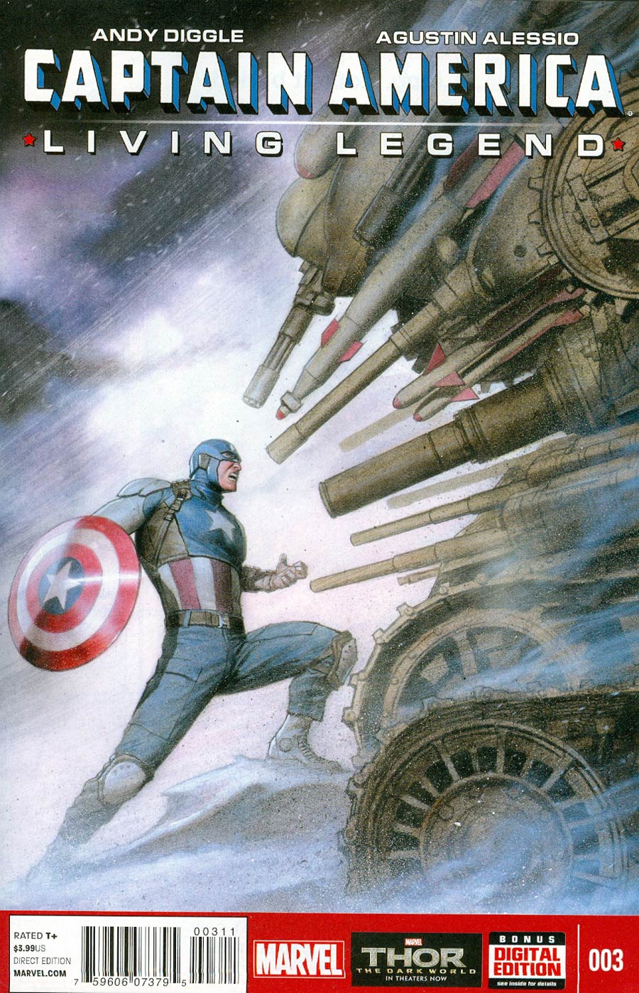 Captain America Living Legend #3 Cover A Regular Adi Granov Cover