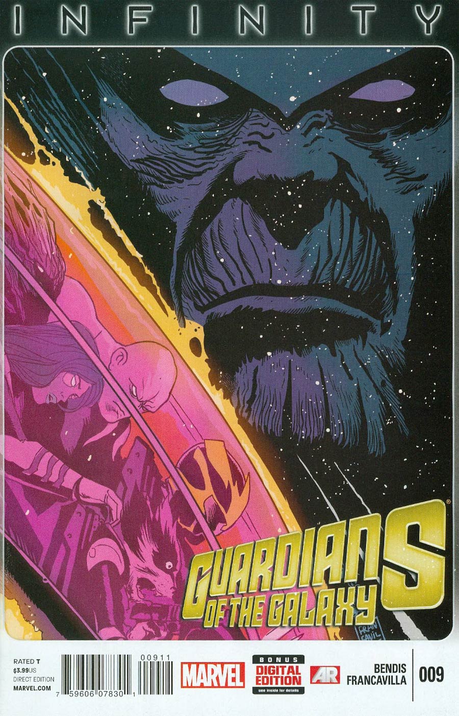 Guardians Of The Galaxy Vol 3 #9 Cover A Regular Francesco Francavilla Cover (Infinity Tie-In)
