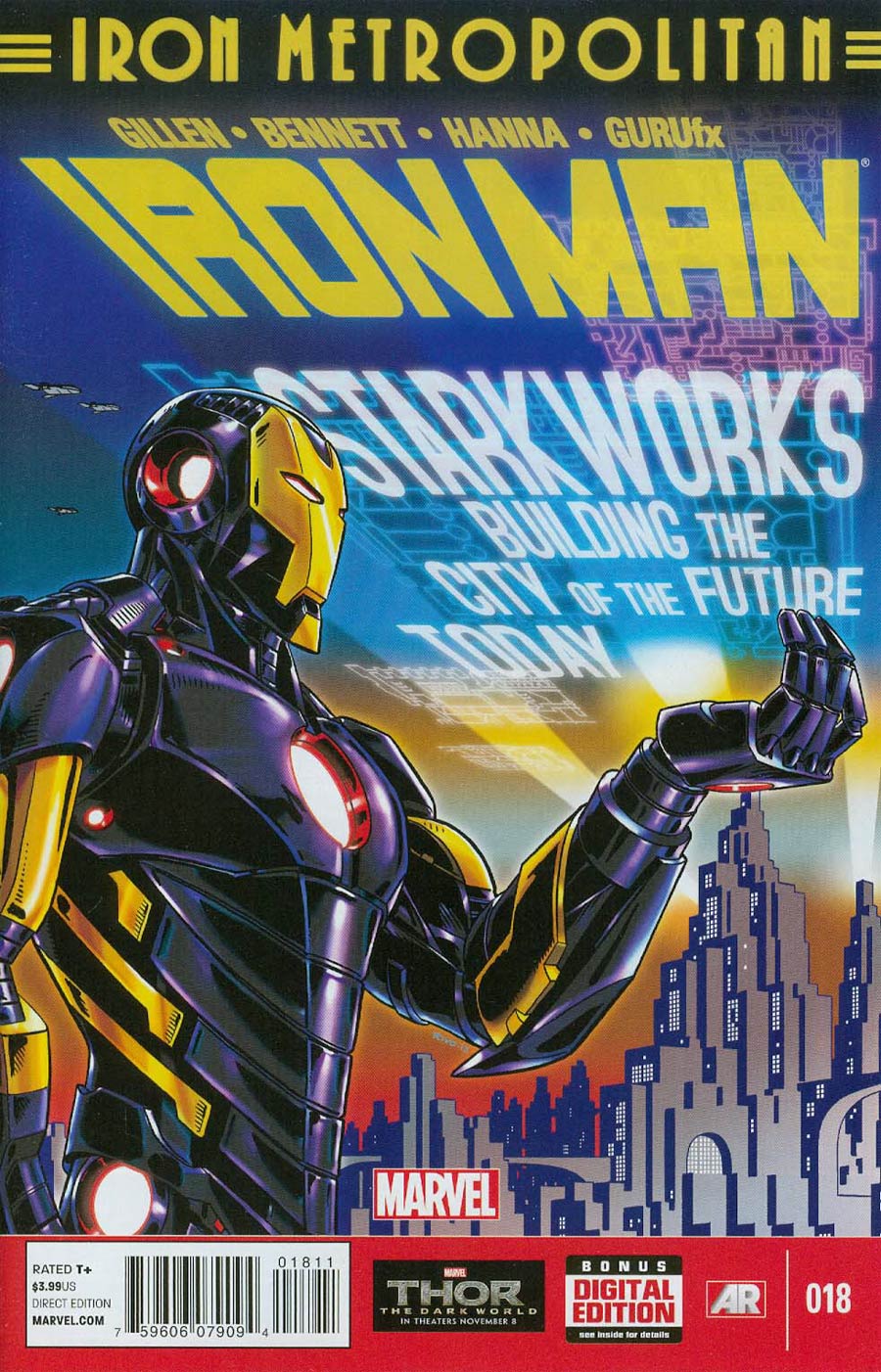 Iron Man Vol 5 #18 Cover A Regular Paul Rivoche Cover