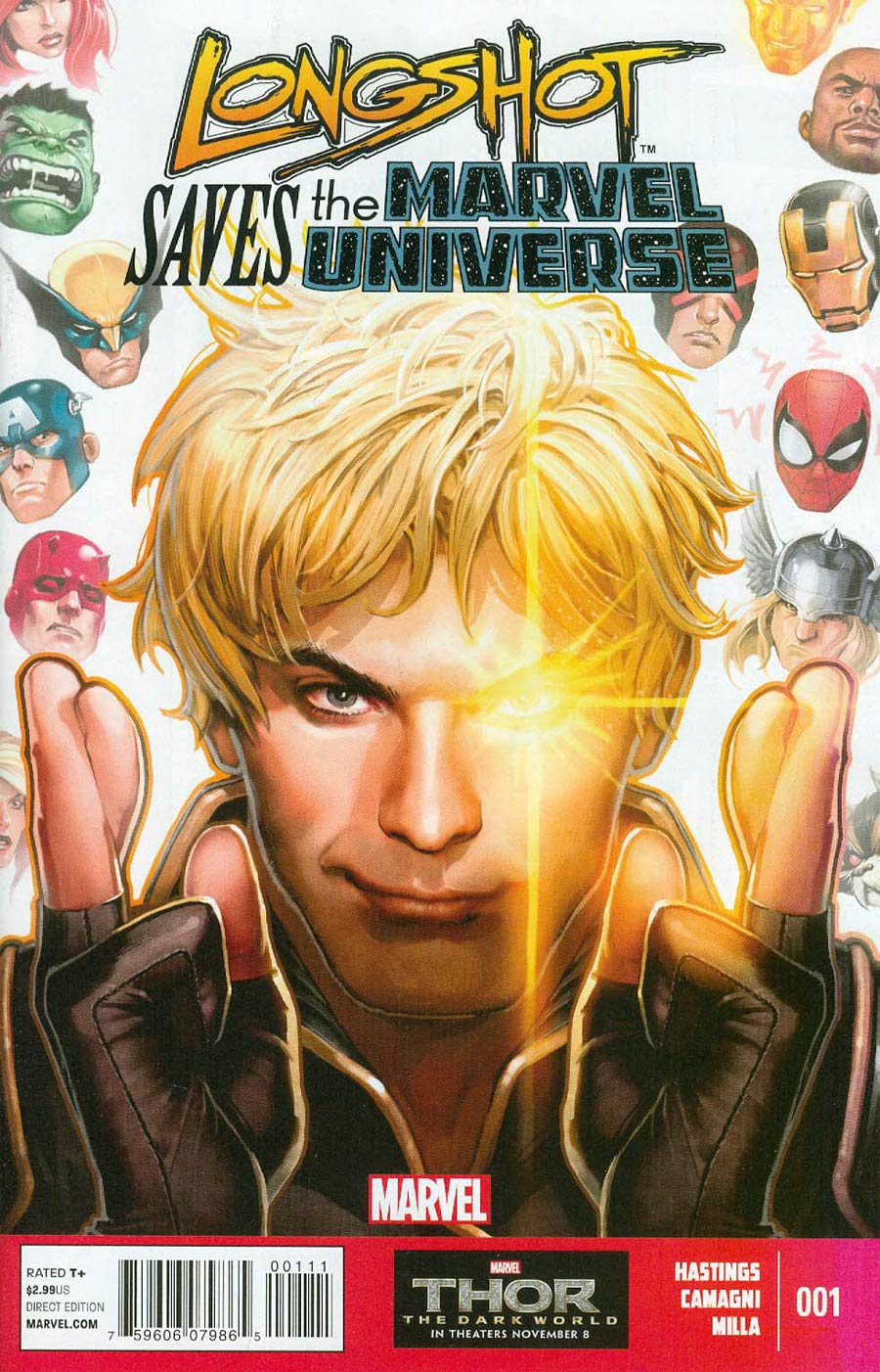 Longshot Saves The Marvel Universe #1 Cover A Regular David Nakayama Cover
