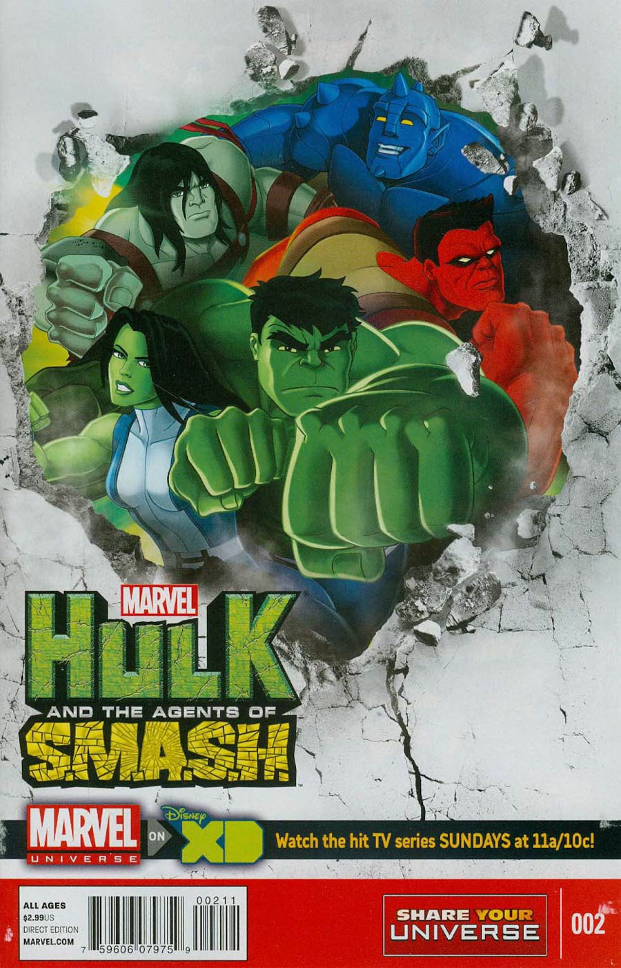 Marvel Universe Hulk And The Agents Of S.M.A.S.H. #2