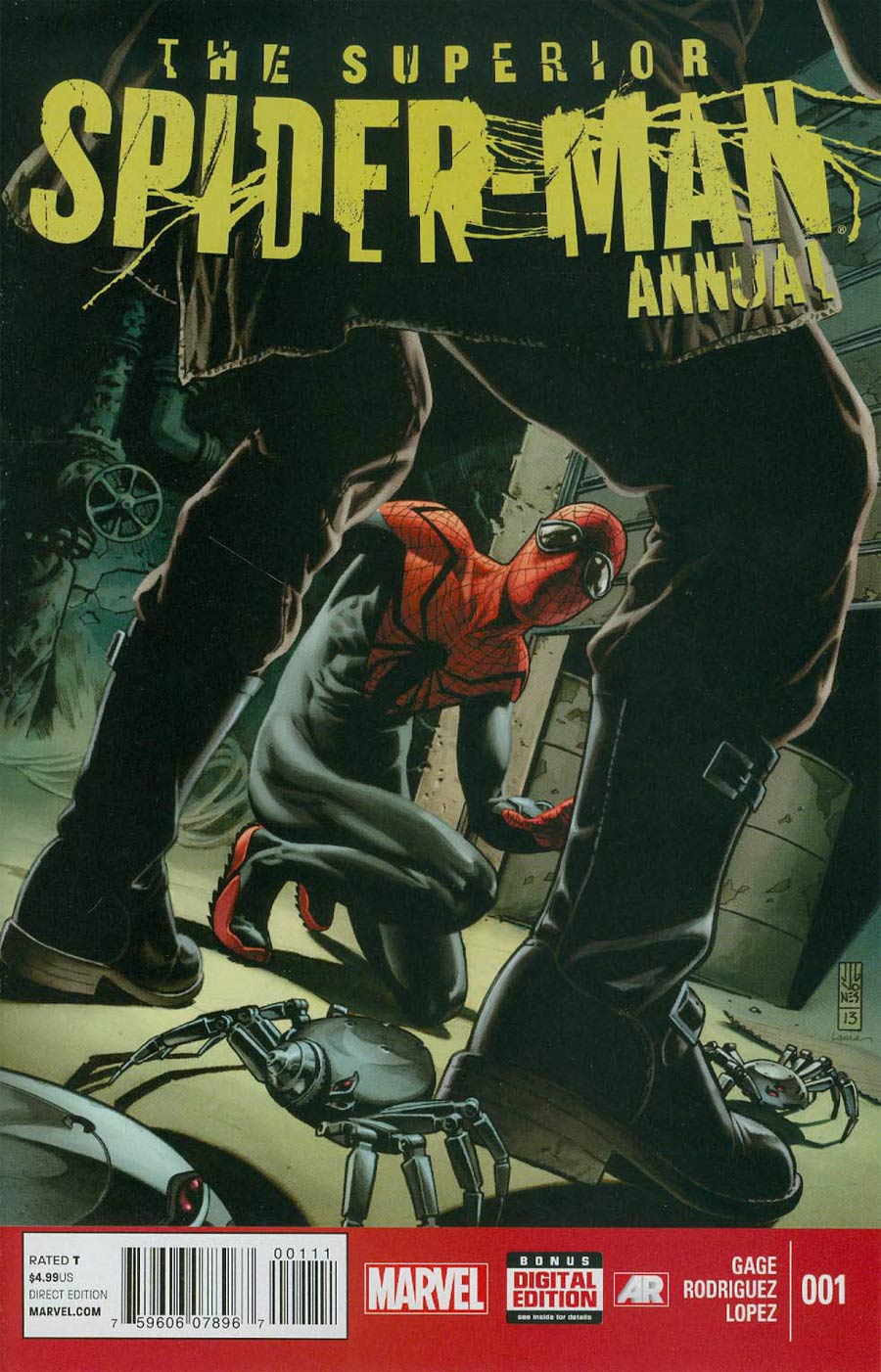Superior Spider-Man Annual #1 Cover A Regular JG Jones Cover