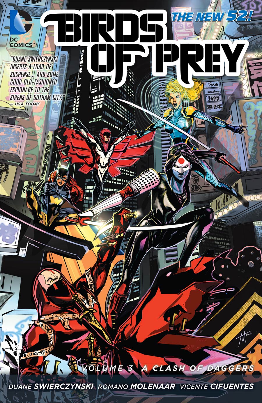 Birds Of Prey (New 52) Vol 3 A Clash Of Daggers TP