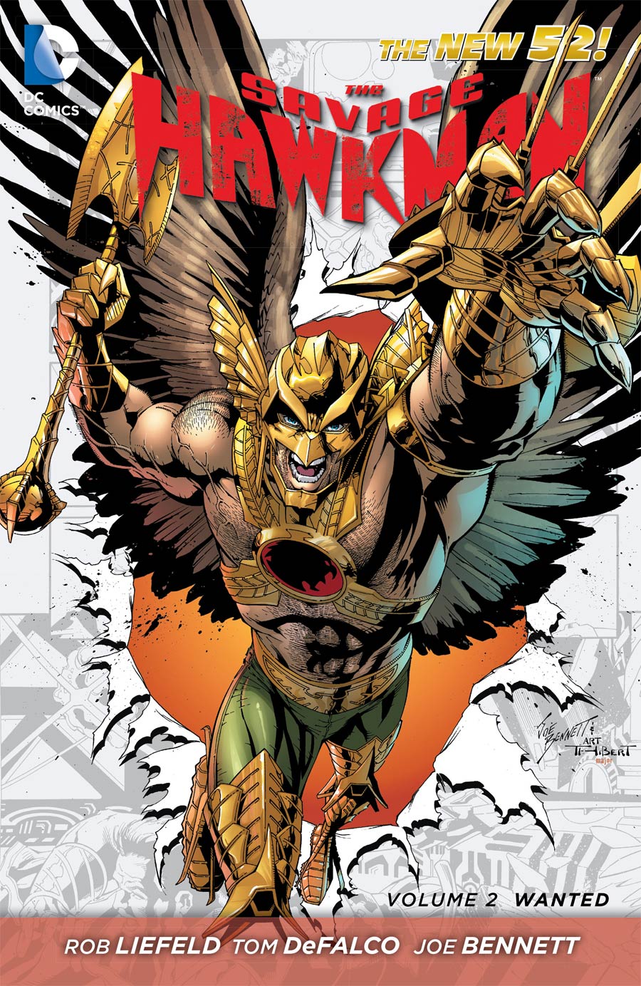 Savage Hawkman (New 52) Vol 2 Wanted TP