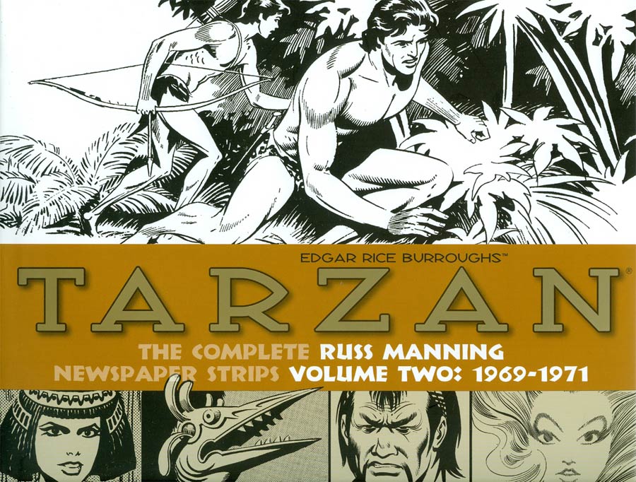 Tarzan Complete Russ Manning Newspaper Strips Vol 2 1969-1971 HC