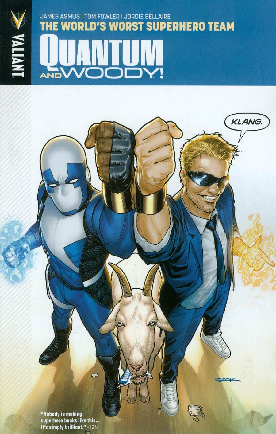 Quantum & Woody Vol 1 Worlds Worst Superhero Team TP