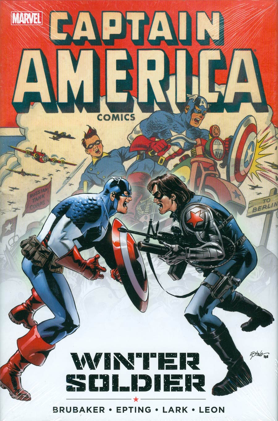 Captain America Winter Soldier HC Direct Market Steve Epting Variant Cover