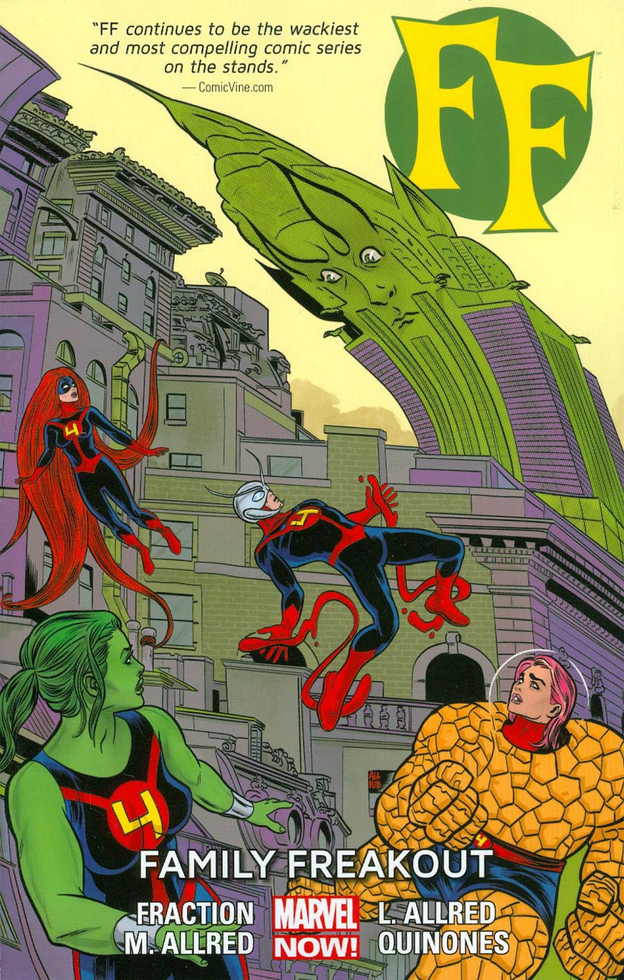 FF Vol 2 Family Freakout TP